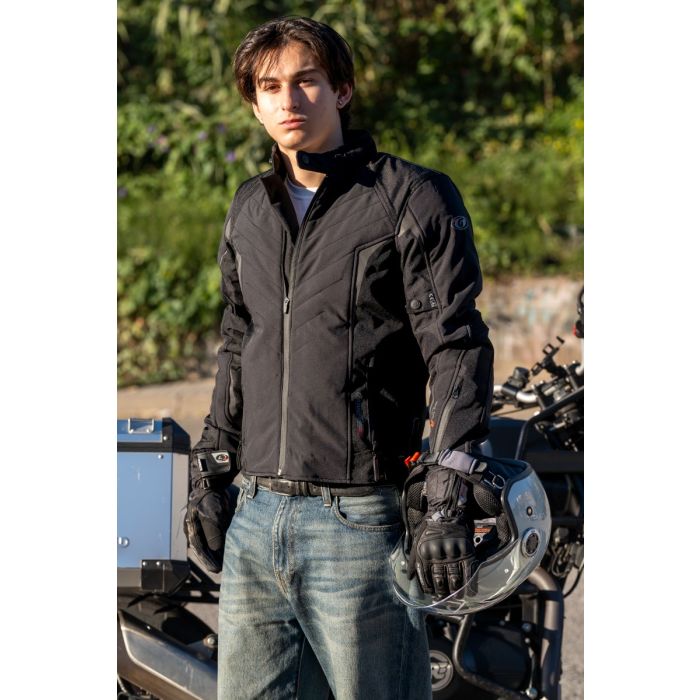 Chaqueta Moto Textil Impermeable Garibaldi Fly-R