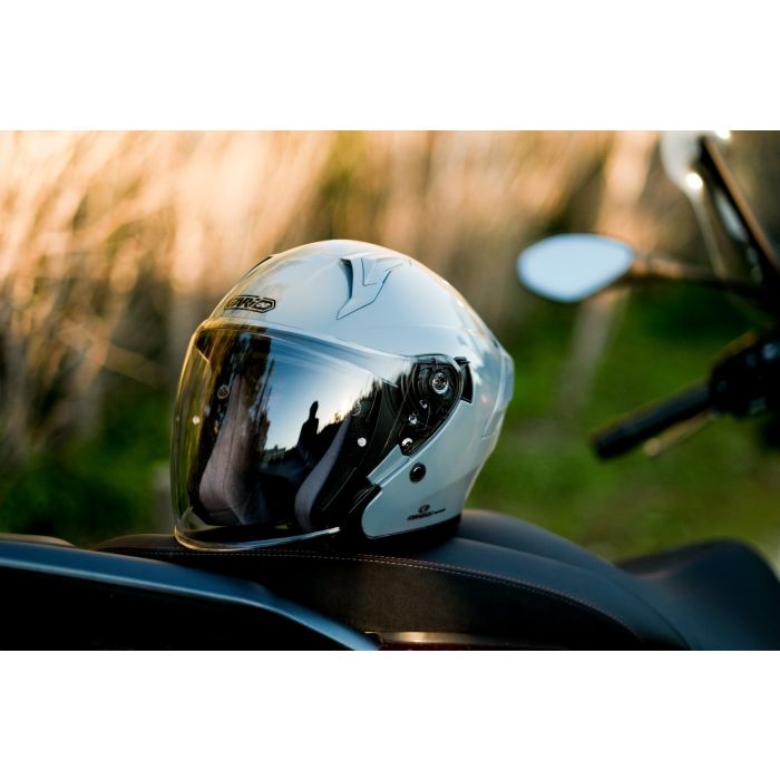 Casco Moto Jet Gari G40 Sunvisor